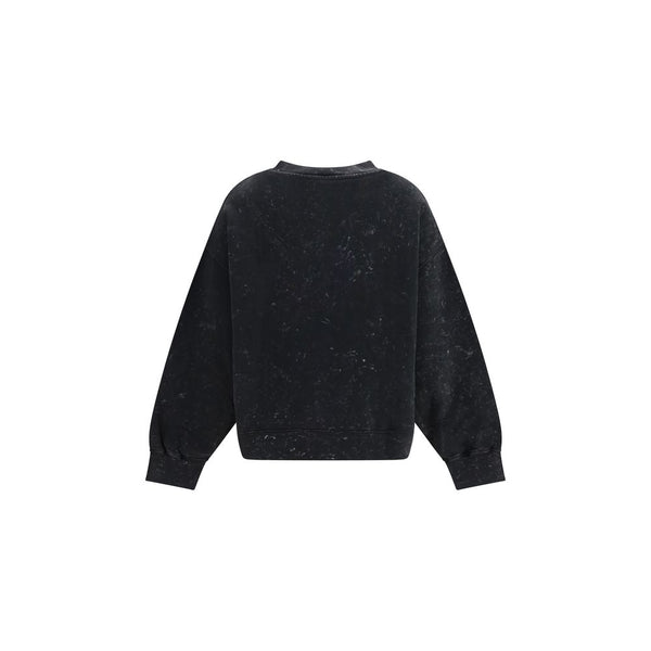 Ganni Gray Cotton Sweatshirt