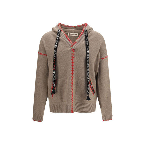 Baziszt Brown Cashmere Sweatshirt