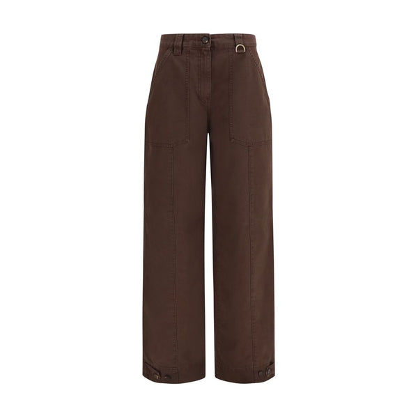 Golden Goose Brown Cotton Cargo Pants