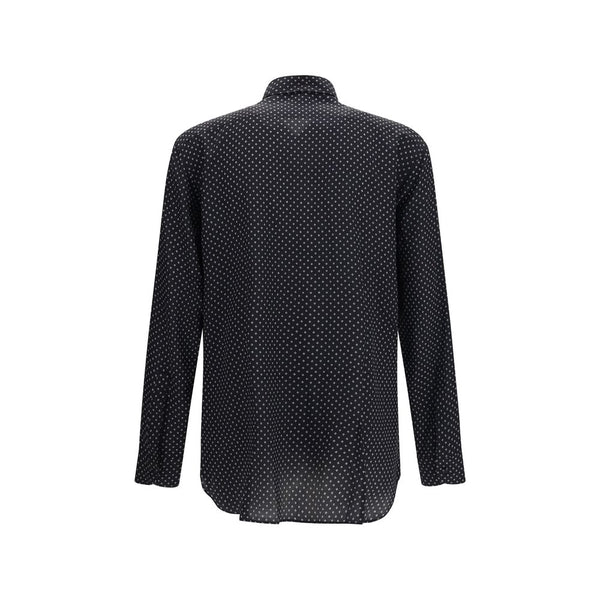 Tom Ford Black Silk Pattern Shirt