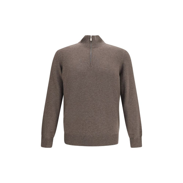Brunello Cucinelli Brown Cashmere Sweater