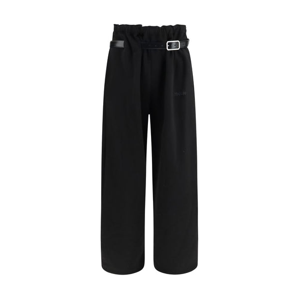 Magliano Black Cotton Casual Pants
