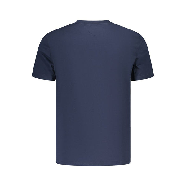 Tommy Hilfiger Blue Cotton Men's T-Shirt