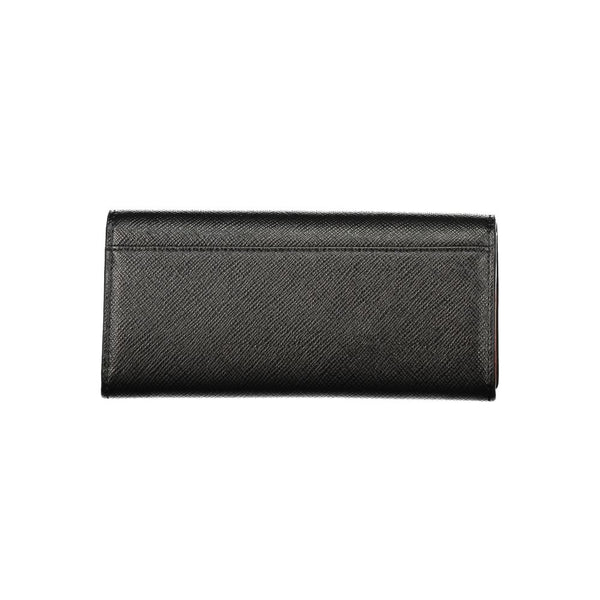 Twinset Black Polyurethane Womens Wallet