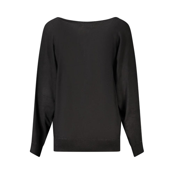 Guess Jeans Black Viscose Women's Sweater