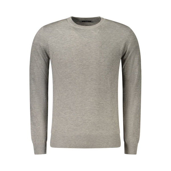 Guess Jeans Gray Wool Sweatshirt