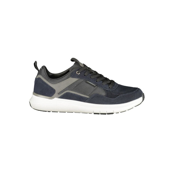 Lumberjack Blue Polyester Athletic Sneakers