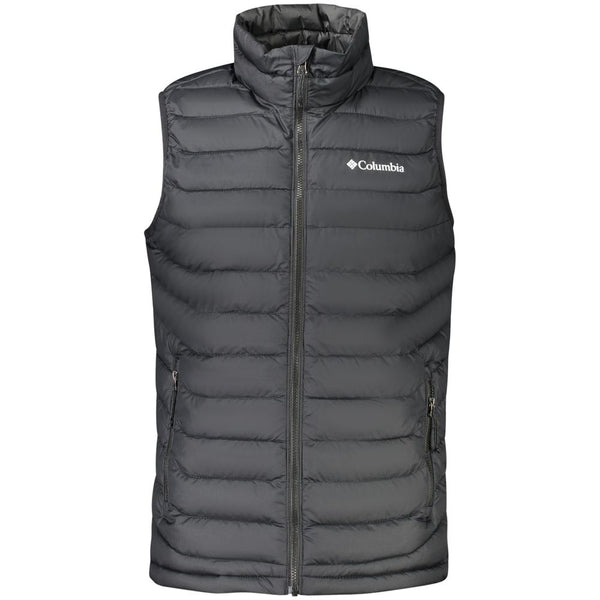 Columbia Black Polyester Sleeveless Jacket