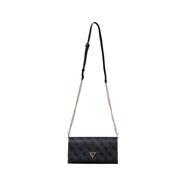 Guess Gray Polyethylene Clutch Bag