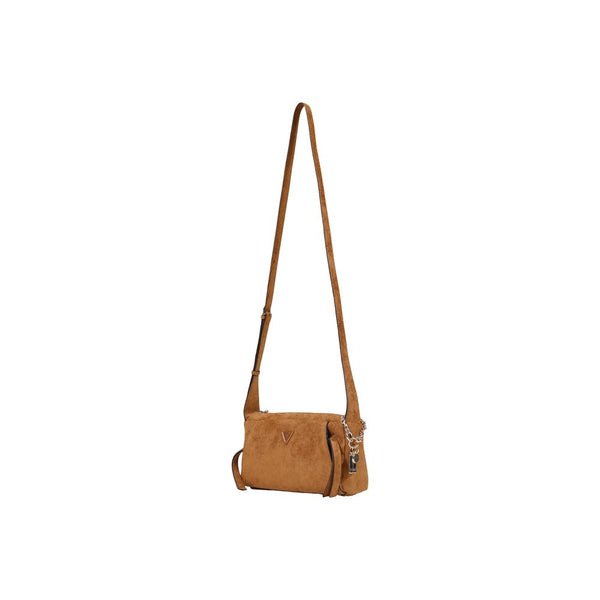 Guess Brown Polyester Handbag