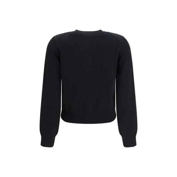Maison Kitsuné Black Cotton Cardigan