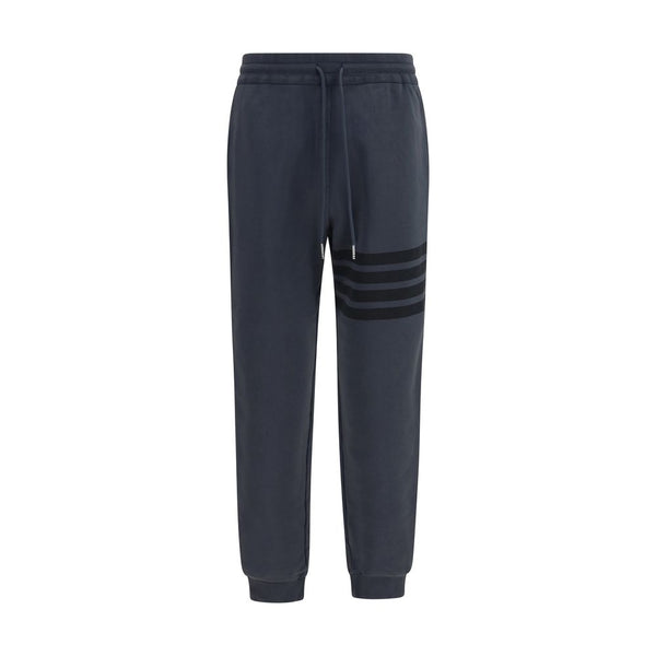 Thom Browne Gray Cotton Joggers (Workout Pants)
