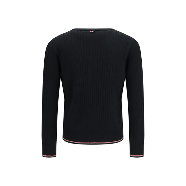 Thom Browne Black Wool Oves Aries Cardigan