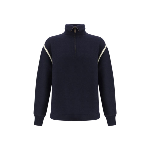 Maison Margiela Blue Wool Oves Aries Sweatshirt