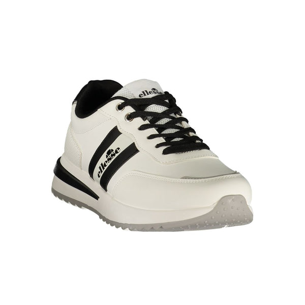 Ellesse White Polyurethane Men's Sneaker
