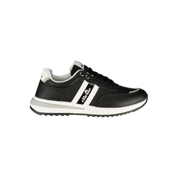 Ellesse Black Polyurethane Men's Sneakers