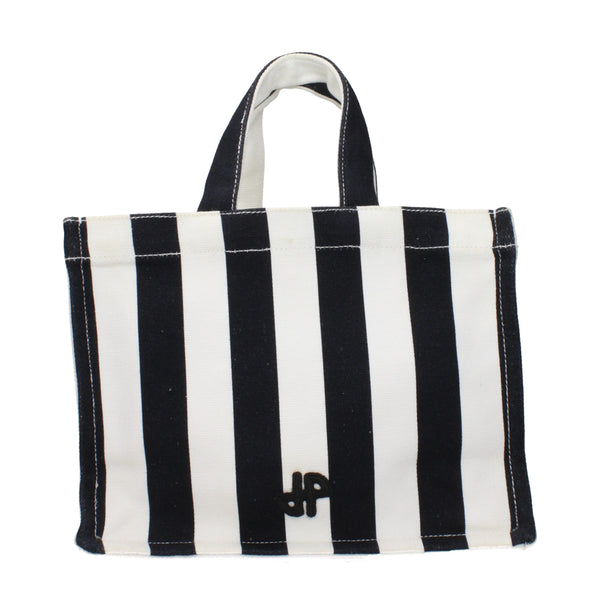 Patou Black Fabric Handbag