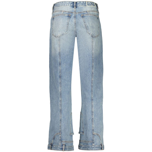 Desigual Azzurro Cotton Womens Jeans