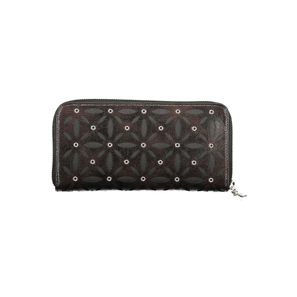 Desigual Black Polyurethane Women's Wallet