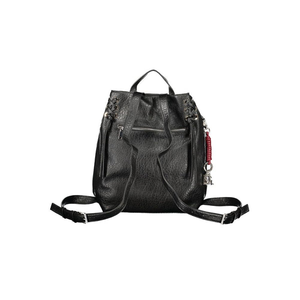 Desigual Black Polyethylene Backpack