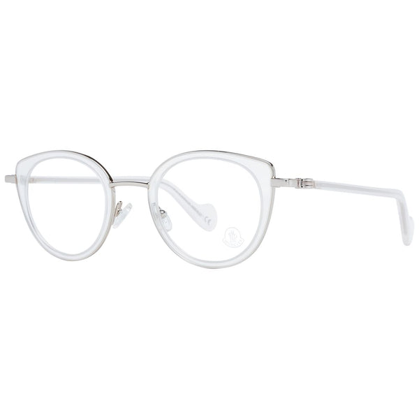 Moncler White Metal Glasses (Frames)