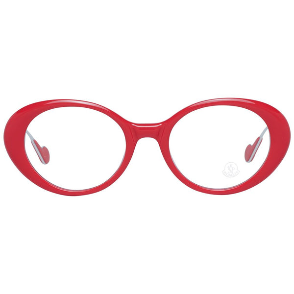 Moncler Red Metal & Plastic Glasses (Frames)