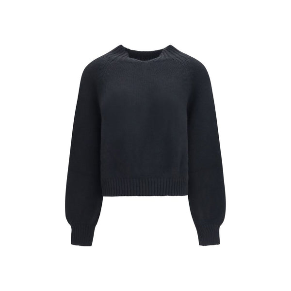 Khaite Black Cashmere Sweater