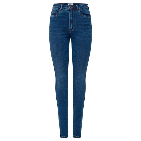 Only Blue Cotton Skinny Jeans