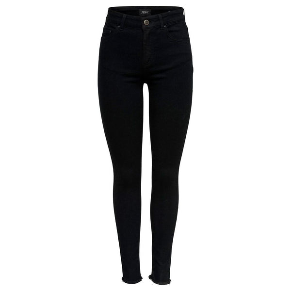 Only Black Cotton Skinny Jeans