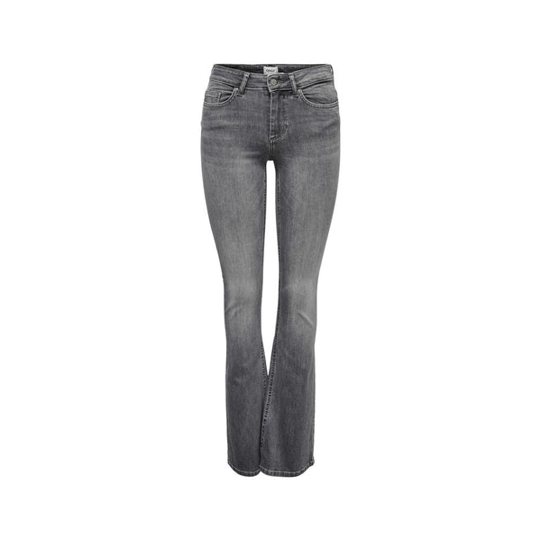 Only Gray Cotton Skinny Jeans