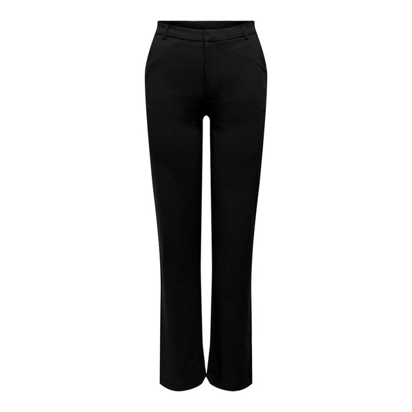 Jacqueline De Yong Black Elastane Dress Pants