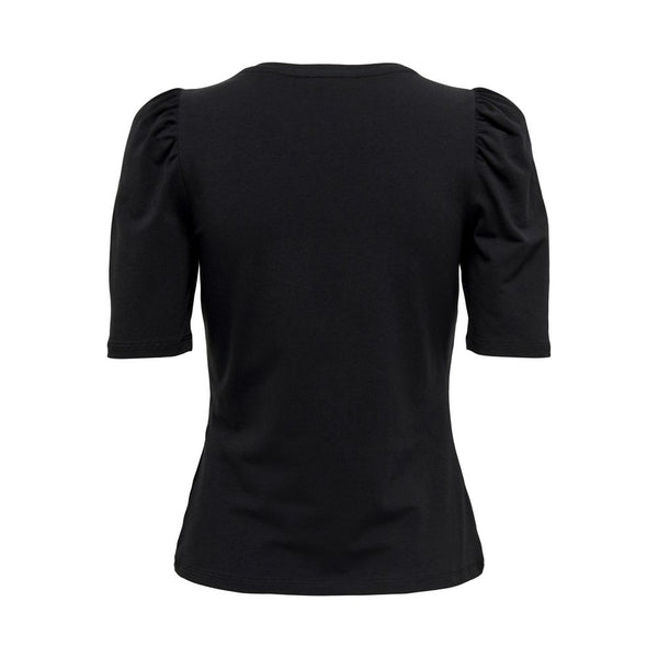 Only Black Cotton T-Shirt