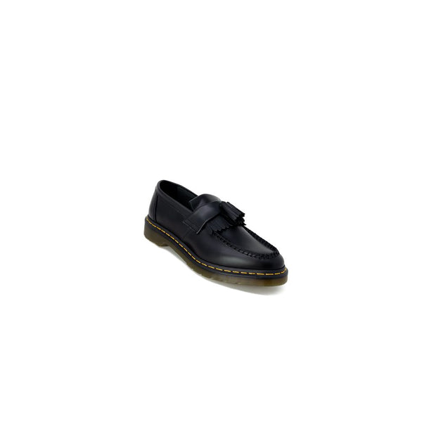 Dr. Martens Black Leather Slip-On Loafers