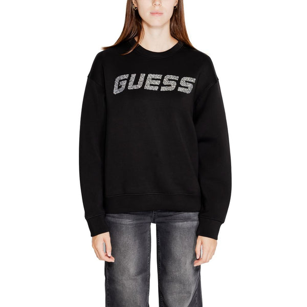 Guess Active Black Viscose Sweatshirt