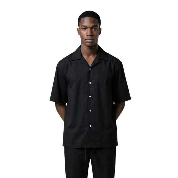 Only & Sons Black Cotton Shortsleeve Shirt