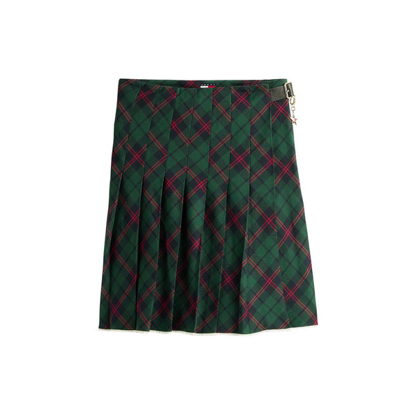 Tommy Hilfiger Jeans Bicolor Cotton Mini Skirt