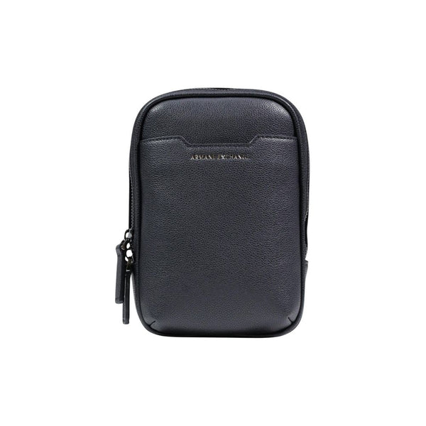 Armani Exchange Black Polyester Backpack