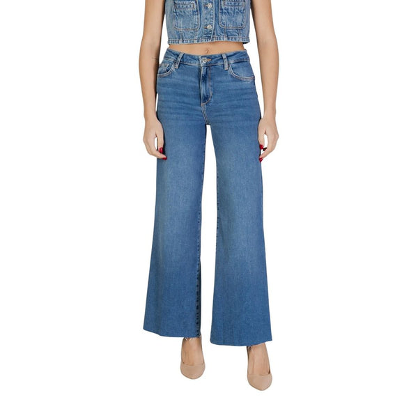 Liu Jo Blue Cotton Bootcut Jeans