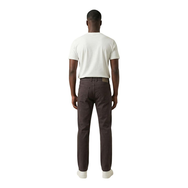 Jeckerson Brown Cotton Skinny Jeans