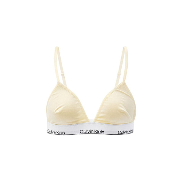 Calvin Klein Underwear Beige Cotton Bra
