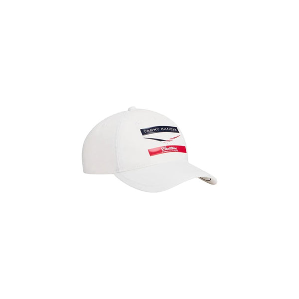 Tommy Hilfiger White Recycled Polyester Cap (Baseball Hat)