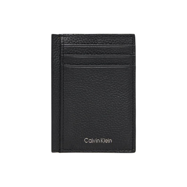 Calvin Klein Black Leather Cardholder