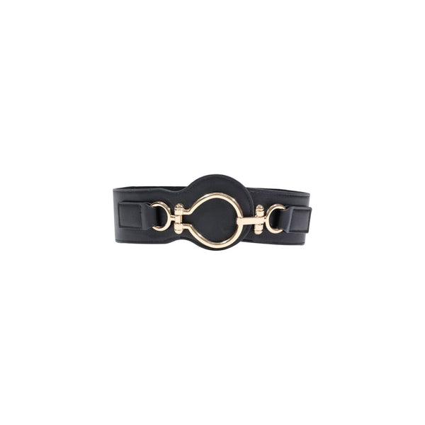 Morgan De Toi Black Polyethylene High-Waist Belt