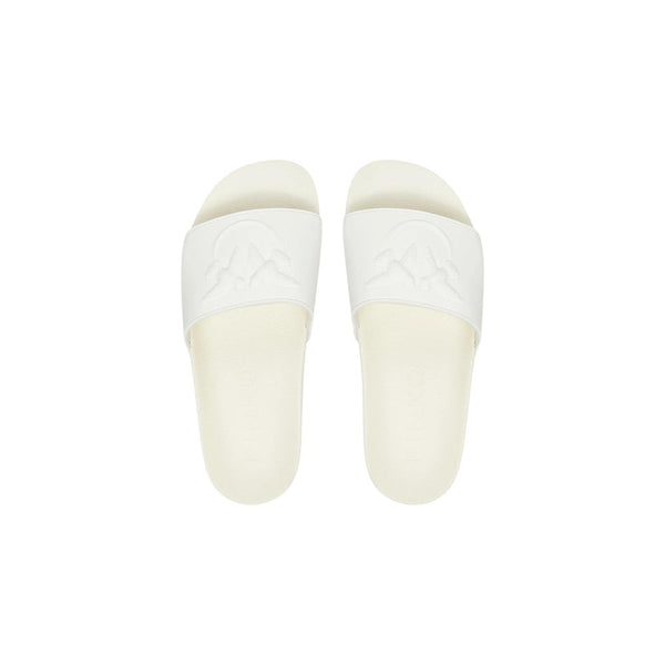 PINKO White Pvc Slippers