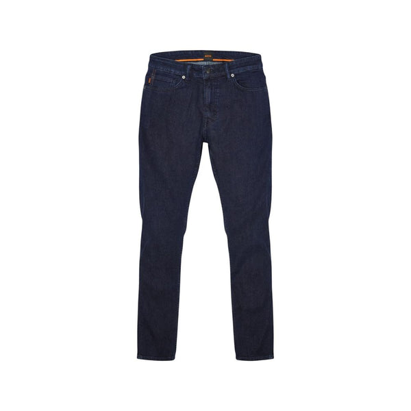 Hugo Boss Blue Cotton Skinny Jeans