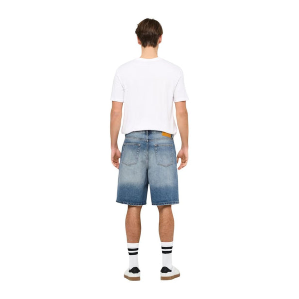 Only & Sons Light Blue Organic Cotton Bermuda Shorts