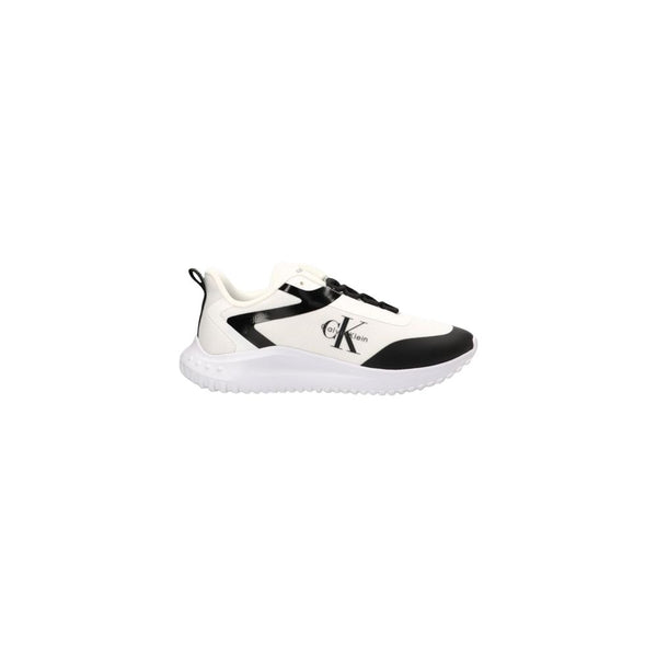 Calvin Klein Jeans Black And White Recycled Polyester Athletic Sneakers