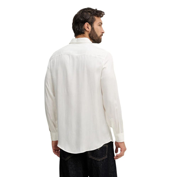 Armani Exchange Bicolor Viscose Pattern Shirt