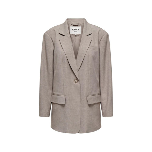 Only Beige Polyester Blazer