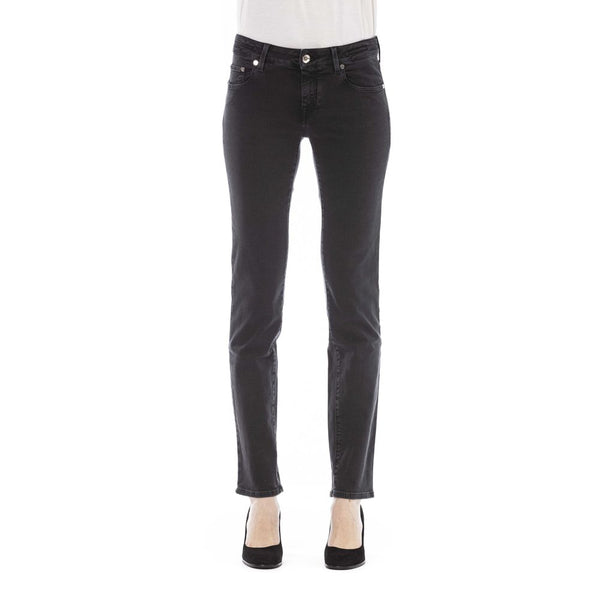 Jacob Cohen Black Cotton Women Jeans